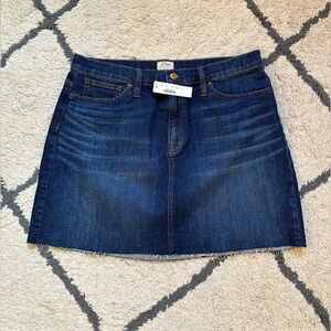 J. Crew Women’s Denim Skirt 32 New with Tags